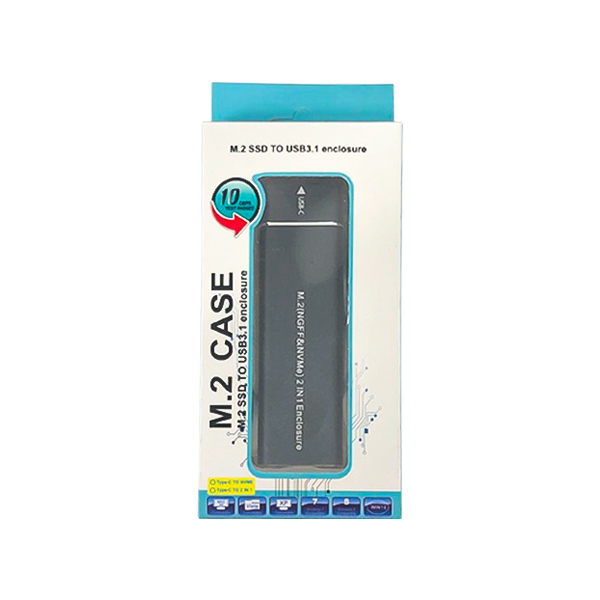 باکس اس اس دی M2 NVMe USB3.1 مدل 7027